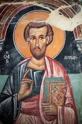 Byzantine Fresco from the 15th Century